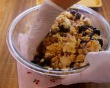 A picture of step 5 of Easy! Blueberry and Walnut Quick Bread.