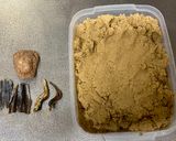 A picture of step 2 of Japanese ‘Nukazuke’ (fermented vegetables).