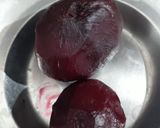 A picture of step 1 of Instant Beetroot Murabba.