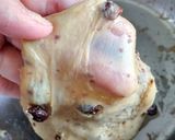 Foto langkah ke 2 dari resep RAISIN BREAD (dg otang&no mixer).