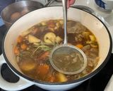A picture of step 10 of Chinese braised oxtail & brisket stew.