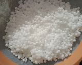 A picture of step 2 of Sabudana Vada.