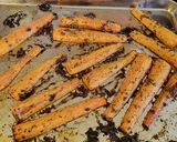 A picture of step 5 of The best roast carrots.