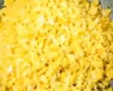 A picture of step 1 of Kanda poha (Bombay style).