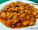 Foto del paso 8 de la receta: Pulpo en salsa semipicante