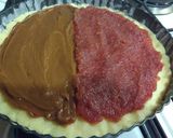 Foto del paso 3 de la receta: Tarta de coco, membrillo y dulce de leche