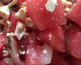 A picture of step 6 of Refreshing Watermelon Feta Salad with Mint.#summerchallenge1.