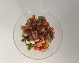 Foto del paso 3 de la receta: Copa de habitas baby con virutas de lomo ibérico 😋