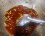 A picture of step 5 of Veg Manchurian.