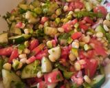 A picture of step 4 of Corn salad 🥗.