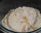 A picture of step 1 of Quinoa flour pulka / roti.