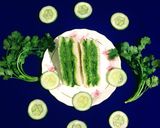 A picture of step 5 of Green Sandwich.