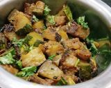 कद्दू की सब्जी (kaddu ki sabzi recipe in Hindi) रेसिपी चरण 3 फोटो