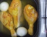 A picture of step 2 of Polo shevid with chicken.
