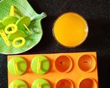 A picture of step 8 of Pinacolada orange kulfi.