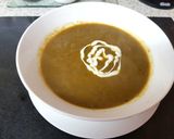 A picture of step 4 of My Minty Leek & Carrot Soup. 😁.