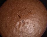 A picture of step 4 of Black froest cake.