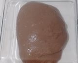 Foto langkah ke 8 dari resep Orange Peel Double Choco Sourdough Bread 72% (Open Bake Method).