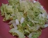 Foto langkah ke 2 dari resep Tumis Sawi putih jagung manis.