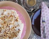 Egyszerű kávés, málnás süti recept fázis 4 fotója
