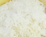 A picture of step 3 of Lemon rice.