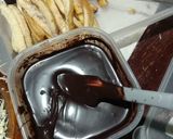 Foto langkah ke 2 dari resep Lumpia Pisang Coklat.