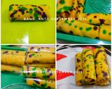 Foto langkah ke 6 dari resep Dadar Gulung Rainbow.