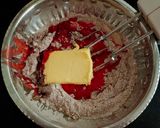 A picture of step 2 of Red Velvet Cupcakes.
