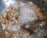 A picture of step 4 of Seviya halwa.