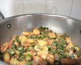 A picture of step 5 of Bhindi Aaloo Fry.