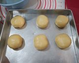 Foto langkah ke 4 dari resep Rainbow Thousand Layer Mooncake.