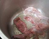Foto del paso 1 de la receta: Conejo en salsa de verduras (olla rápida)
