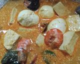 Foto langkah ke 3 dari resep Gulai Udang Telur.
