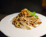 Foto del paso 4 de la receta: Noodles Primavera con Mantequilla de Albahaca