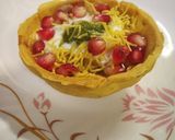 A picture of step 4 of Katori Chaat.