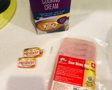 Hình bước làm 3 của món Pasta cá hồi,tôm,thịt hun khói