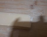 A picture of step 1 of White chocolate compound red heart shape chocolate.