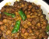 A picture of step 4 of Masala chanye.