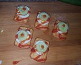 A picture of step 1 of Tea time Tuc snacks 😍.