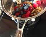 Φωτογραφία βήματος 5 της συνταγής Fluffy American pancakes - με σάλτσα από άγρια μούρα