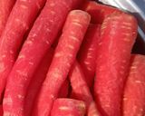 गाजर की सब्जी (Gajar ki sabji recipe in Hindi) रेसिपी चरण 1 फोटो