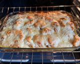 A picture of step 8 of Chicken Parmesan Pasta.
