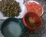 صورة لخطوة 1 من وصفة اكلة بامية مع بندورة