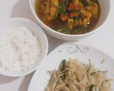 Hình bước làm 2 của món Gà xào nghệ