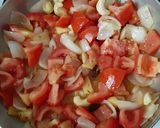 A picture of step 3 of Shahi paneer.
