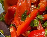 Фото кроку 5 до Салат з печеного перцю 🌶️.
