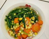 Foto langkah ke 6 dari resep Sayur Bayam jagung.