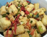 Foto langkah ke 6 dari resep Tahu Cabai Garam / Tahu Lada Garam.