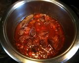 Foto del paso 3 de la receta: Tacos de ternera en salsa con croquetas translúcidas de harina