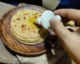 A picture of step 3 of Potato and cheese flatbread.